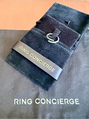 Ring Concierge 14k White Gold Open Wrap Ring